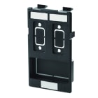 WEIDMULLER - Piastra inserto per custodie portacomponenti, integrata, Inserto piastra, non schermate, 1x potenza, 2x dati