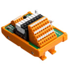 WEIDMULLER - Modulo d'interfaccia con relè, RSS, LM3RZF 5.08, Molla autobloccante, Connettore a norma IEC60603-13 / DIN41651, Connettore maschio 20 poli, 24 V DC ±