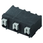 WEIDMULLER - Morsetto per circuito stampato, 630 V, 17.5 A, Passo in mm: 7.50, 1.5 mm², Numero di poli: 3, PUSH IN con attuatore, Collegamento a saldare SMD, 90°,