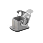 WEIDMULLER - Custodia connettori industriali, Base passante, Gancio trasversale in basso, Dimensioni di installazione: 1, IP65, in stato collegato