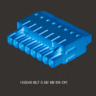 WEIDMULLER - Connettore PCB (collegamento del conduttore), 320 V, 27 A, Passo in mm: 5.08, 2.5 mm², Numero di poli: 8, Collegamento TOP, Box