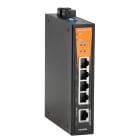 WEIDMULLER - Switch rete, unmanaged PoE, Gigabit Ethernet, 4 * RJ45 10/100/1000BaseT(X) PoE+, 1 * RJ45 10/100/1000BaseT(X), 0 °C...60 °C, IP30