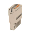 WEIDMULLER - Connettore (Morsetto), PUSH IN, 2.5 mm², 24 A, 800 V, Numero di collegamenti: 6, Numero di poli: 6, Larghezza: 30.6 mm