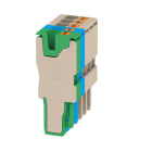 WEIDMULLER - Connettore (Morsetto), PUSH IN, 2.5 mm², 24 A, 800 V, Numero di collegamenti: 5, Numero di poli: 5, Larghezza: 15.3 mm