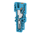 WEIDMULLER - Connettore (Morsetto), PUSH IN, 2.5 mm², 24 A, 800 V, Numero di collegamenti: 1, Numero di poli: 1, Larghezza: 5.1 mm