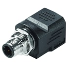 WEIDMULLER - Connettore a innesto passante (Industrial Ethernet), IP67, Collegamento 1: RJ45 180°, Collegamento 2: M12, Schermatura: Sì