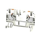 WEIDMULLER - Morsettiera passante, PUSH IN, bianco, 2.5 mm², 24 A, 800 V, Numero di collegamenti: 2