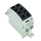 WEIDMULLER - Morsetto ripartitore di potenziale, Collegamento a vite, nero, 35 mm², 202 A, 1000 V, Numero di collegamenti: 4, Numero di piani: 1