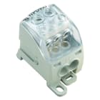 WEIDMULLER - Morsetto ripartitore di potenziale, Collegamento a vite, Grigio chiaro, 35 mm², 214 A, 1000 V, Numero di collegamenti: 7, Numero di piani: 1