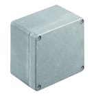 WEIDMULLER - Custodia in metallo, Larghezza: 122 mm, Posizione verticale: 120 mm, Profondità: 81 mm, non trattato, Piastra a flangia: No, alluminio AlSi12