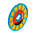 WEIDMULLER - Sistema di codifica cavi, giallo, Diametro esterno conduttore:2.5 - 5 mm, Numeri, PVC, flessibile, senza cadmio, -30...80 °C