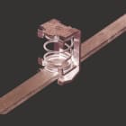 WEIDMULLER - Morsetto di collegamento alla schermatura, 10 mm², Passo in mm: 20.00, Diametro del cavo, max.: 13.5 mm, acciaio, innestabile, Montaggio diretto, Barr