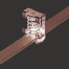 WEIDMULLER - Morsetto di collegamento alla schermatura, 8 mm², Passo in mm: 13.00, Diametro del cavo, max.: 8 mm, acciaio, innestabile, Barra conduttrice