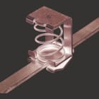 WEIDMULLER - Morsetto di collegamento alla schermatura, 20 mm², Passo in mm: 25.00, Diametro del cavo, max.: 20 mm, acciaio, innestabile, Barra conduttrice