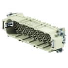 WEIDMULLER - Inserto di contatto (Connettori a innesto industriali), Maschio, 250 V, 10 A, Numero di poli: 64, Collegamento a crimpare, Dimensioni di installazione