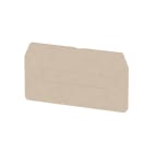 WEIDMULLER - Pareti di separazione (Morsetto), Beige scuro, Posizione verticale: 62 mm, Larghezza: 2 mm, V-0, Wemid