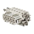 WEIDMULLER - Inserto di contatto (Connettori a innesto industriali), Femmina, 250 V, 16 A, Numero di poli: 10, Collegamento a vite, Dimensioni di installazione: 2