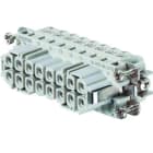WEIDMULLER - Inserto di contatto (Connettori a innesto industriali), Femmina, 250 V, 16 A, Numero di poli: 16, Collegamento a vite, Dimensioni di installazione: 5