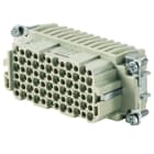 WEIDMULLER - Inserto di contatto (Connettori a innesto industriali), Femmina, 250 V, 10 A, Numero di poli: 72, Collegamento a crimpare, Dimensioni di installazione