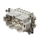 WEIDMULLER - Inserto di contatto (Connettori a innesto industriali), Maschio, 830 V, 20 A, Numero di poli: 5, Collegamento a vite, Dimensioni di installazione: 4