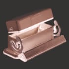 WEIDMULLER - Custodia connettori industriali, Base passante, Gancio longitudinale in basso, Dimensioni di installazione: 5, IP65, in stato collegato