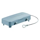 WEIDMULLER - Custodia connettori industriali, Coperchio per parti inferiori della custodia, Gancio trasversale in basso, Dimensioni di installazione: 6, IP65, in s