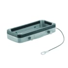 WEIDMULLER - Custodia connettori industriali, Coperchio per parte superiore, Gancio trasversale in alto, Dimensioni di installazione: 6, IP65, in stato collegato