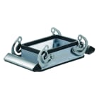 WEIDMULLER - Custodia connettori industriali, Base passante, Gancio trasversale in basso, Dimensioni di installazione: 7, IP65, in stato collegato