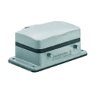 WEIDMULLER - Custodia connettori industriali, Base passante, Gancio trasversale in alto, Dimensioni di installazione: 7, IP65, in stato collegato