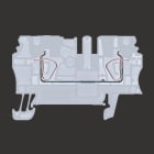 WEIDMULLER - Morsettiera passante, Molla autobloccante, marrone, 2.5 mm², 24 A, 800 V, Numero di collegamenti: 2