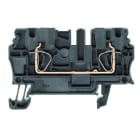 WEIDMULLER - Morsettiera passante, Molla autobloccante, nero, 2.5 mm², 24 A, 800 V, Numero di collegamenti: 2