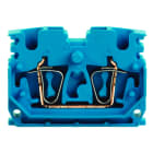 WEIDMULLER - Morsettiera passante, Molla autobloccante, blu, 2.5 mm², 24 A, 800 V, Numero di collegamenti: 2