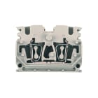 WEIDMULLER - Morsettiera passante, Molla autobloccante, Beige scuro, 2.5 mm², 24 A, 800 V, Numero di collegamenti: 4