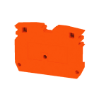 WEIDMULLER - Piastra terminale per morsetti, arancione, Posizione verticale: 33 mm, Larghezza: 5 mm, V-0, Wemid, bloccabile: No