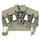 WEIDMULLER - Morsettiera passante, Molla autobloccante, Beige scuro, 2.5 mm², 24 A, 800 V, Numero di collegamenti: 4