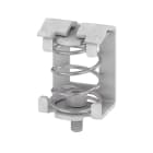 WEIDMULLER - Morsetto di collegamento alla schermatura, 10 mm², Passo in mm: 20.00, Diametro del cavo, max.: 13.5 mm, acciaio, innestabile, Montaggio diretto