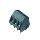 WEIDMULLER - Morsetto per circuito stampato, 320 V, 17.5 A, Passo in mm: 5.08, 2.5 mm², Numero di poli: 3, Collegamento a vite, Collegamento a saldare THT, 135°, B