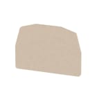 WEIDMULLER - Pareti di separazione (Morsetto), Beige scuro, Posizione verticale: 35 mm, Larghezza: 1.5 mm, V-0, Wemid