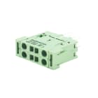 WEIDMULLER - Inserto modulo per connettori industriali (potenza/segnale), 400 V, 14 A, Numero di poli: 4, Molla autobloccante, Maschio, Slot a innesto necessari: 2