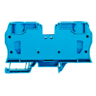 WEIDMULLER - Morsettiera passante, Molla autobloccante, blu, 35 mm², 125 A, 800 V, Numero di collegamenti: 2