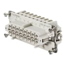 WEIDMULLER - Inserto di contatto (Connettori a innesto industriali), Femmina, 500 V, 16 A, Numero di poli: 16, Molla autobloccante, Dimensioni di installazione: 6