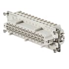 WEIDMULLER - Inserto di contatto (Connettori a innesto industriali), Femmina, 500 V, 16 A, Numero di poli: 24, Molla autobloccante, Dimensioni di installazione: 8