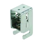WEIDMULLER - Morsetto di collegamento alla schermatura, 20 mm², Passo in mm: 25.00, Diametro del cavo, max.: 20 mm, acciaio, innestabile, Montaggio diretto, Barra