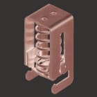 WEIDMULLER - Morsetto di collegamento alla schermatura, 10 mm², Passo in mm: 18.00, Diametro del cavo, max.: 15 mm, acciaio, innestabile, Montaggio diretto, Barra