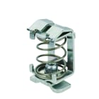 WEIDMULLER - Morsetto di collegamento alla schermatura, 10 mm², Passo in mm: 20.00, Diametro del cavo, max.: 13.5 mm, acciaio, se avvitato, Montaggio diretto