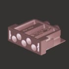 WEIDMULLER - Inserto di contatto (Connettori a innesto industriali), Maschio, 250 V, 20 A, Numero di poli: 5, Collegamento a crimpare