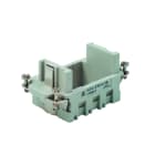WEIDMULLER - Telaio per connettori industriali, Serie: Telai ConCept, Dimensioni di installazione: 4, Numero di slot: 3, policarbonato