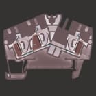 WEIDMULLER - Morsettiera passante, Molla autobloccante, Beige scuro, 4 mm², 32 A, 800 V, Numero di collegamenti: 3