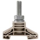 WEIDMULLER - Morsetto a bullone, Collegamento a bullone, Beige scuro, 120 mm², 269 A, 1000 V, Numero di collegamenti: 1, Numero di piani: 1, TS 35, V-0, Wemid