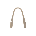 WEIDMULLER - Coperchio morsetto, Beige scuro, Wemid, Posizione verticale: 10.6 mm, Larghezza: 2.2 mm, Profondità: 32.8 mm, V-0